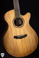 Tui - Tiger Kahikatea & River Matai Acoustic Guitar