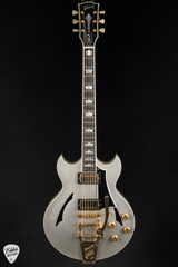 2016 – Gibson Custom Shop Johnny A. Signature With Bigsby Silver Sparkle Electric Guitar