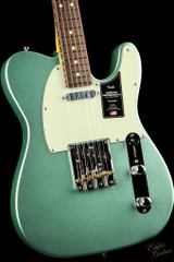 Fender American Professional II Telecaster, Rosewood - Mystic Surf Green/B Stock