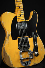 Fender Custom Shop Limited Edition Cunife Blackguard Tele Heavy Relic MN - Aged Butterscotch Blonde