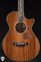 Taylor PS12ce 12 Fret Acoustic Guitar with Honduran Rosewood and Sinker Redwood