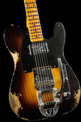 Fender Custom Shop Limited Edition Cunife Blackguard Telecaster Heavy Relic MN - Faded Wide 2-Tone Sunburst