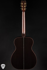 Huss and Dalton OM Custom Acoustic Guitar with Curly Redwood and African Blackwood