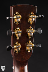 Huss and Dalton OM Custom Acoustic Guitar with Curly Redwood and African Blackwood