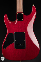 Suhr Standard Carve Top Pau Ferro Neck Electric Guitar in Trans Amber