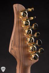 Suhr Standard Carve Top Pau Ferro Neck Electric Guitar in Trans Amber