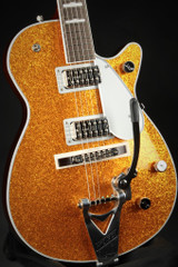 Gretsch G6129T-89 Vintage Select '89 Sparkle Jet With Bigsby, Rosewood Fingerboard, Gold Sparkle