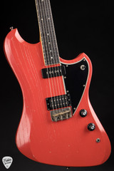 Novo Voltur Custom Electric Guitar in Fiesta Red