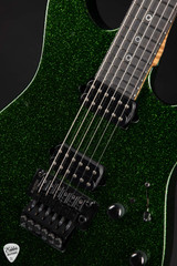 Suhr Modern Roasted Electric Guitar in Green Sparkle