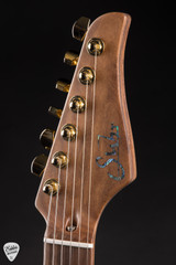 Suhr Standard Carve Top Pau Ferro Neck Electric Guitar in Trans Purple Burst