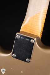 Fender Custom Shop Master Built 1959 Transition Stratocaster Journeyman Relic Electric Guitar in Shoreline Gold