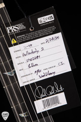 Paul Reed Smith Eddie's Guitars Wood Library Hollowbody II Piezo/Stained Neck Electric Guitar in Charcoal Blue Burst