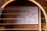 Benjamin Paldacci Small OM – The Libra – Engelmann Spruce & Wenge Acoustic Guitar