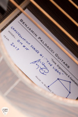 Benjamin Paldacci Small OM - The Libra - Engelmann Spruce & Wenge acoustic guitar