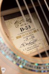 Martin D-50 CFM IV 50th Anniversary #17/50 Acoustic Guitar