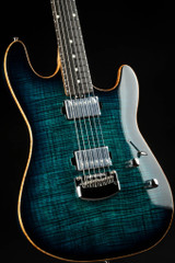 Ernie Ball Music Man Sabre HH - Blue Moonstone