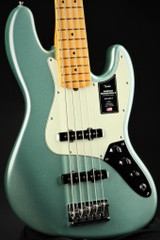 Fender American Professional II Jazz Bass V, Maple Fingerboard - Mystic Surf Green