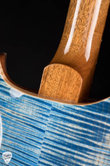 Paul Reed Smith Eddie’s Guitars Wood Library Hollowbody II Piezo Cocobolo Electric Guitar in Faded Blue Jean