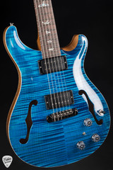 Paul Reed Smith Eddie's Guitars Wood Library Hollowbody II Piezo Cocobolo - Aquamarine