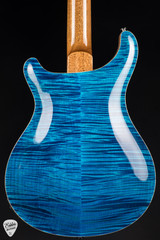 PRS Eddie's Guitars Wood Library Hollowbody II Piezo Cocobolo Aquamarine electric guitar