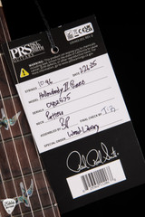 PRS Eddie's Guitars Wood Library Hollowbody II Piezo Cocobolo Aquamarine electric guitar
