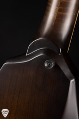 Dunable Asteroid Electric Guitar in Buckeye Burl