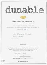 Dunable Asteroid Electric Guitar in Buckeye Burl