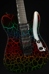 ESP LTD Eclipse '87 - Rainbow Crackle