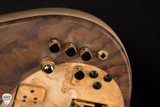Fodera Monarch Deluxe Yin Yang 5 – Buckeye/Walnut Bass Guitar