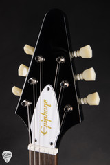 Epiphone Jimi Hendrix Love Drops Flying V Electric Guitar in Ebony 7.6 #24101522802