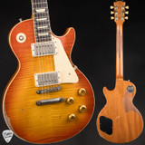 2021 – Gibson Custom Shop Made 2 Measure Murphy Lab ’59 Les Paul Standard Murphy Painted Ultra Heavy Aged Electric Guitar in Orange Lemon Fade