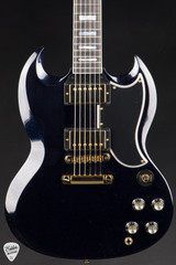 Gibson Custom Shop Made 2 Measure SG Custom Gloss Brunswick Blue Electric Guitar