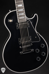  Gibson Custom Shop M2M Les Paul Custom Gloss Ebony/Chrome Hardware Electric Guitar
