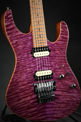 Suhr Eddie's Guitars Exclusive Roasted Modern - Trans Purple