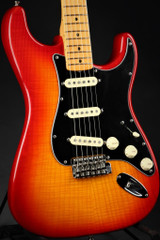 Fender Rarities Flame Ash Top Stratocaster - Plasma Red Burst/B Stock