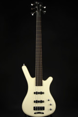 2021 - Warwick GPS Corvette Ash 5 Active - Solid Creme White High Polish
