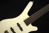 2021 - Warwick GPS Corvette Ash 5 Active - Solid Creme White High Polish