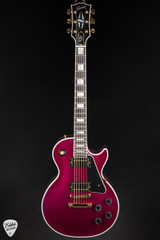 2024 – Gibson Custom Shop PSL Les Paul Custom Gloss Pink Sparkle Electric Guitar
