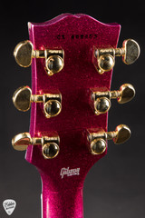 2024 – Gibson Custom Shop PSL Les Paul Custom Gloss Pink Sparkle Electric Guitar