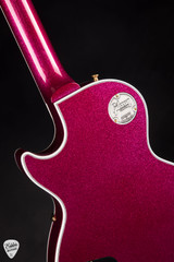 2024 – Gibson Custom Shop PSL Les Paul Custom Gloss Pink Sparkle Electric Guitar