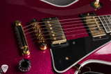 2024 – Gibson Custom Shop PSL Les Paul Custom Gloss Pink Sparkle Electric Guitar