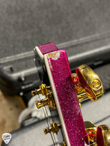 2024 – Gibson Custom Shop PSL Les Paul Custom Gloss Pink Sparkle Electric Guitar