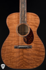 Huss & Dalton OM Custom - Curly Redwood & Figured Myrtlewood Acoustic Guitar