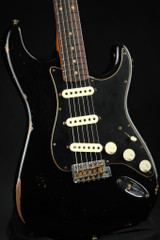 Fender Custom Shop Limited Edition Roasted Poblano Strat Relic - Aged Black