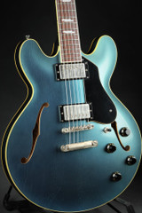 Collings I-35 LC Deluxe Aged Custom Inlay - Pelham Blue