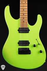 Suhr Modern Roasted Electric Guitar Lime Green Metallic