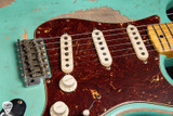 Fender Custom Shop Master Built 1969 Stratocaster Relic Electric Guitar in Sea Foam Green