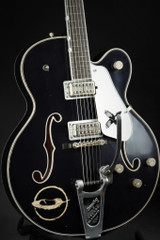 Gretsch Custom Shop Master Built G6136T-CSTRR Rich Robinson "Magpie" with Bigsby®, Ebony Fingerboard, Raven's Breast Blue Relic