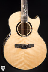 Kevin Ryan "Musashi" Nightingale Grand Soloist - Flamed Swiss Spruce & Spalted Tamarind - NAMM 2025 Acoustic Guitar