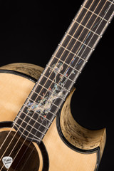 Kevin Ryan "Musashi" Nightingale Grand Soloist - Flamed Swiss Spruce & Spalted Tamarind - NAMM 2025 Acoustic Guitar